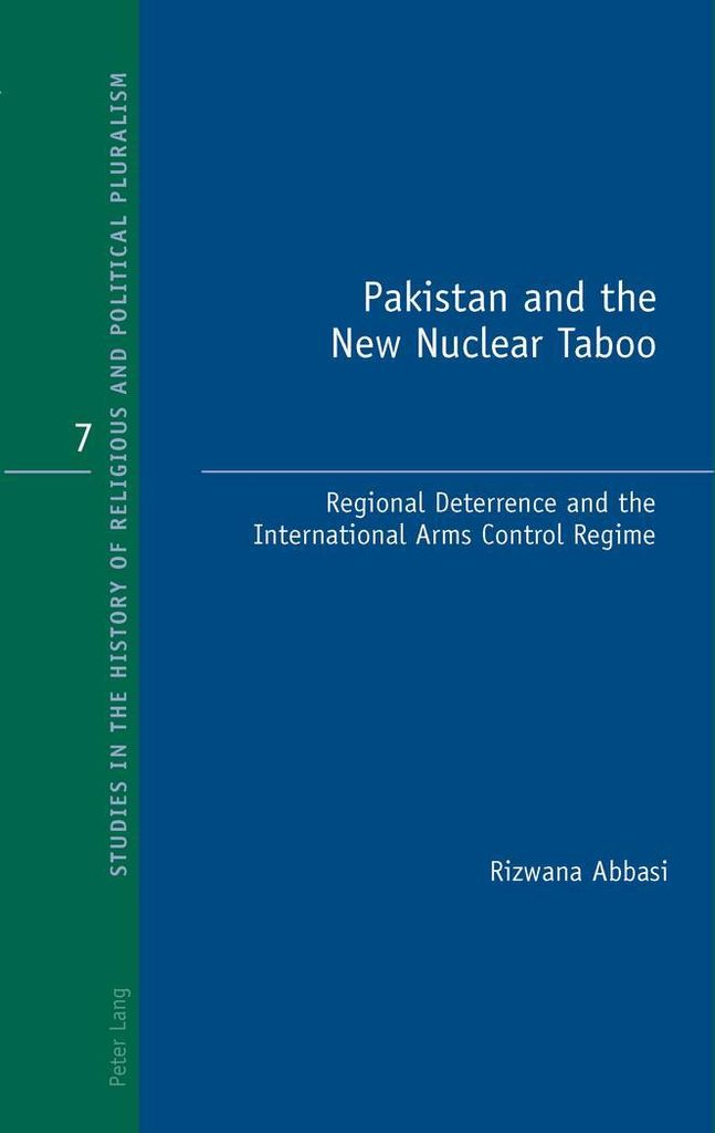 Pakistan and the New Nuclear Taboo