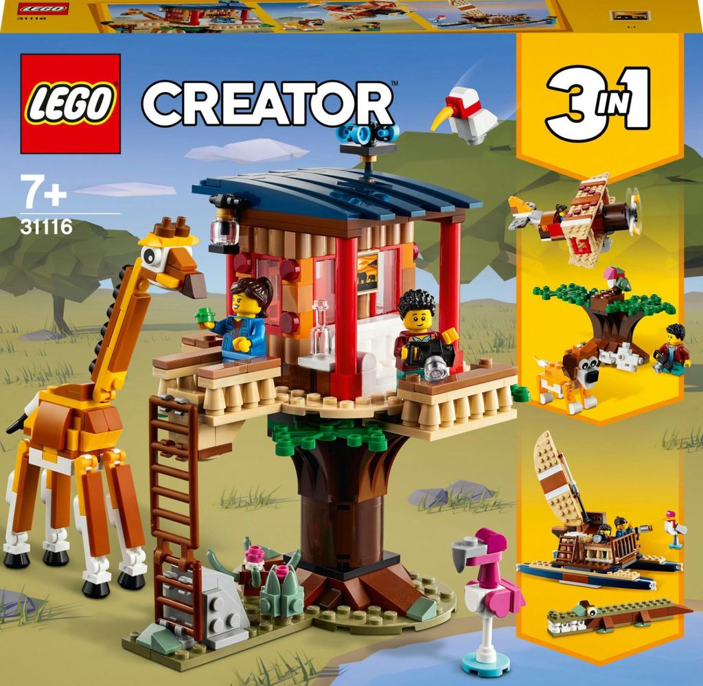 LEGO 31116 Creator 3-in-1 Safari Treehouse - Catamarano - Immagine del prodotto 