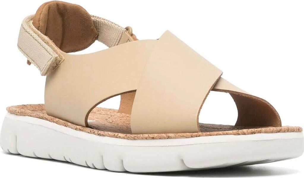 Camper Damen Klassische Sandalen K200157-053 Farbe: Beige Größe: 36