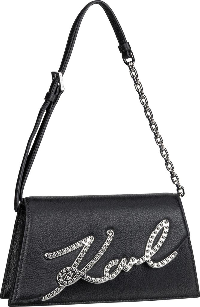 Karl Lagerfeld Handtasche K/Signature 2.0 SP SHB Studs 14 x 25 x 5
