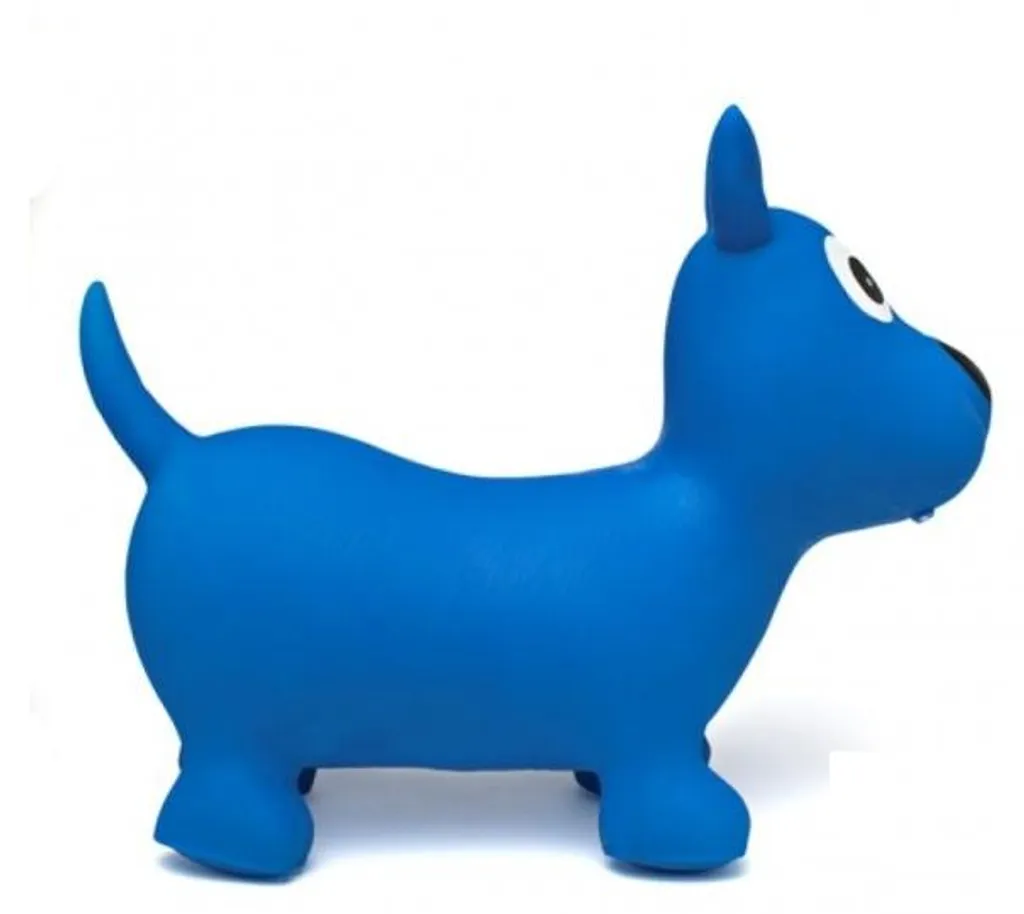 Chien Sauteur Bleu Hippy Skippy Jouet d'Équilibre Ludique pour Tout-Petit