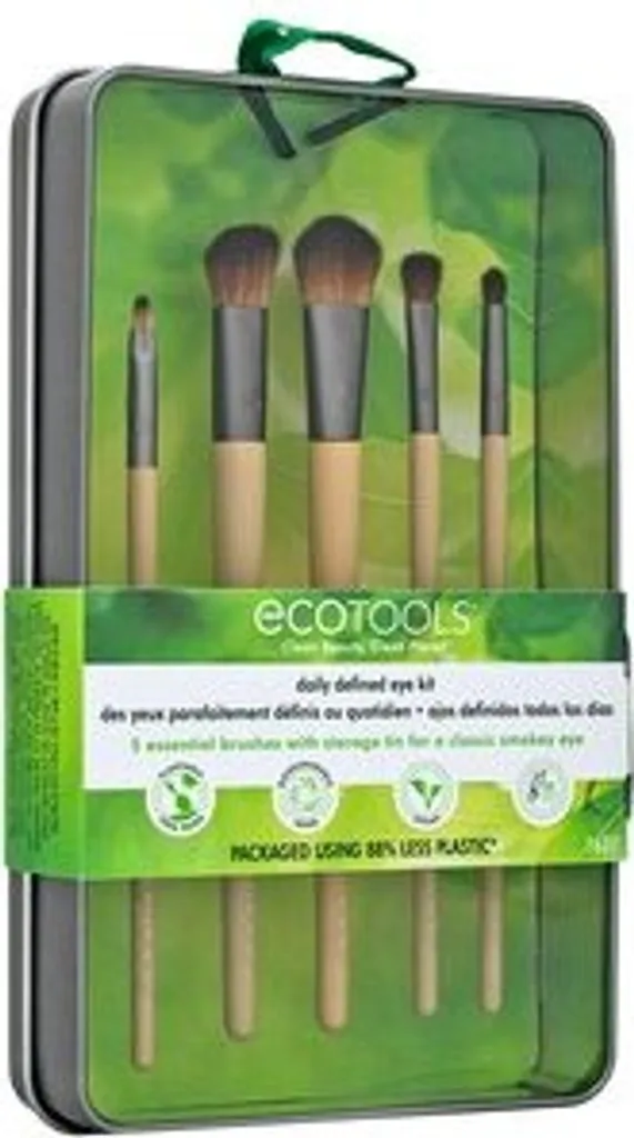 EcoTools Daily Defined Kit Occhi - Pennelli Trucco per Look Iconici