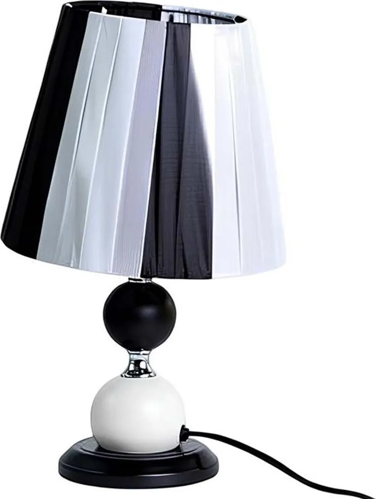 Luminaire de Chevet Design avec Abat-jour Textile et Pied LED Variable