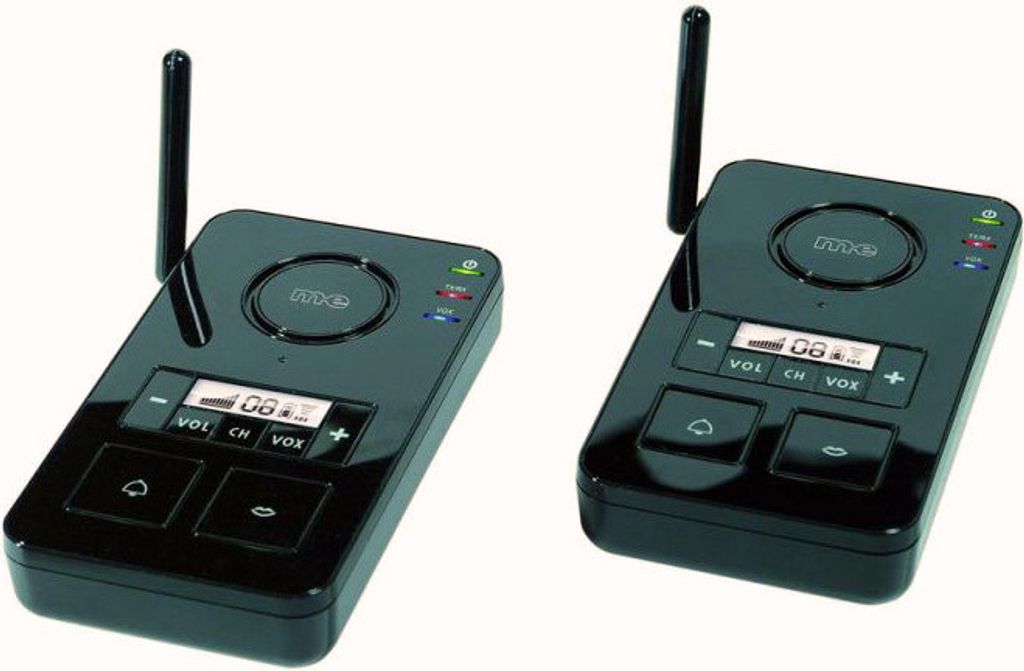 M-E Funksprechanlage 446MHz 2000m, schwarz Produktbild 