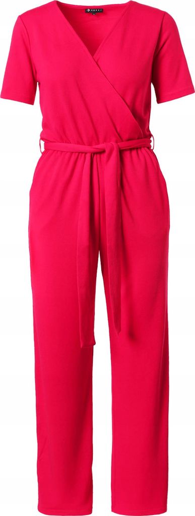 Moraj | Eleganter Damenoverall - Kurzarm - Größe L - Lange Hosen - Glatt