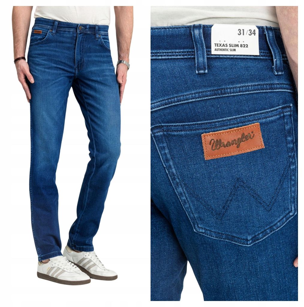 Wrangler - TEXAS SLIM BLUE JAM - W33 X L34 Produktbild 