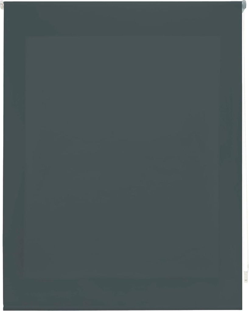 Premium Rollos lichtdurchlässig glatt - 120 x 175 cm - Pastellgrau - Fensterdekoration
