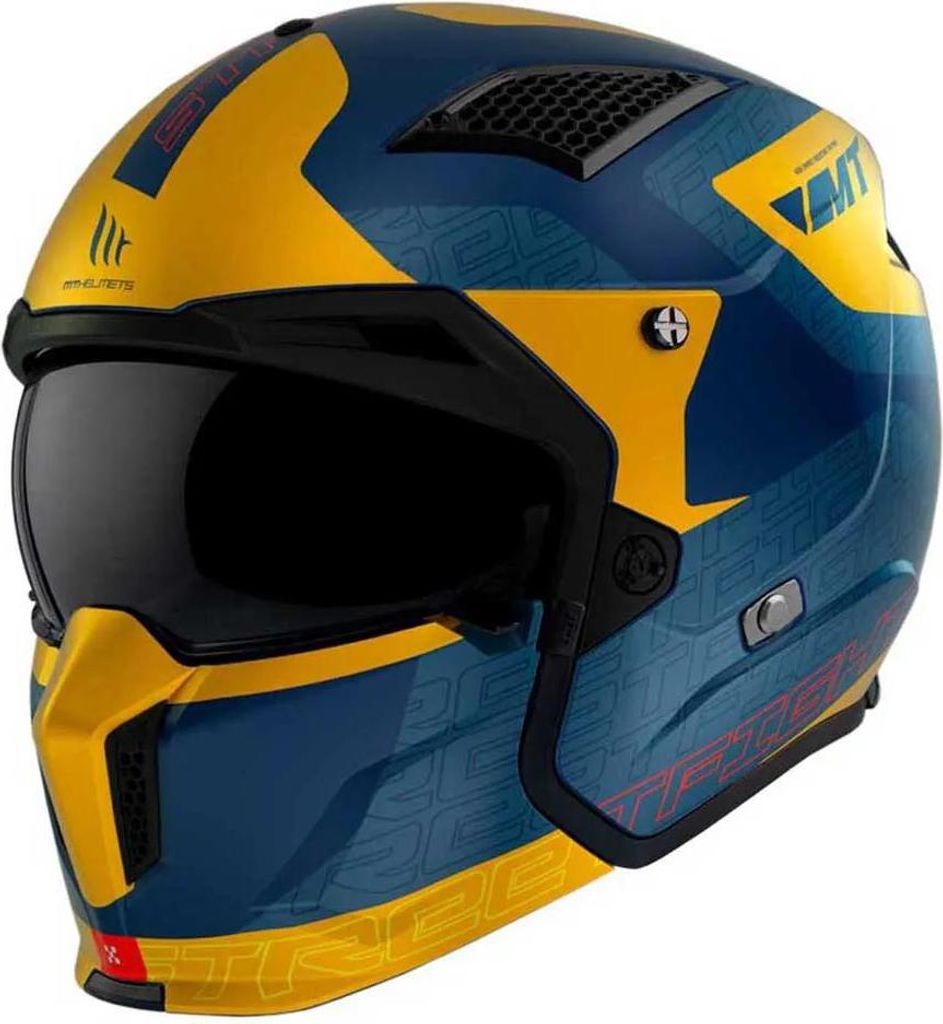 Mt Helmets Streetfighter Sv S Totem Klapphelm Mehrfarbig M Mehrfarbig M