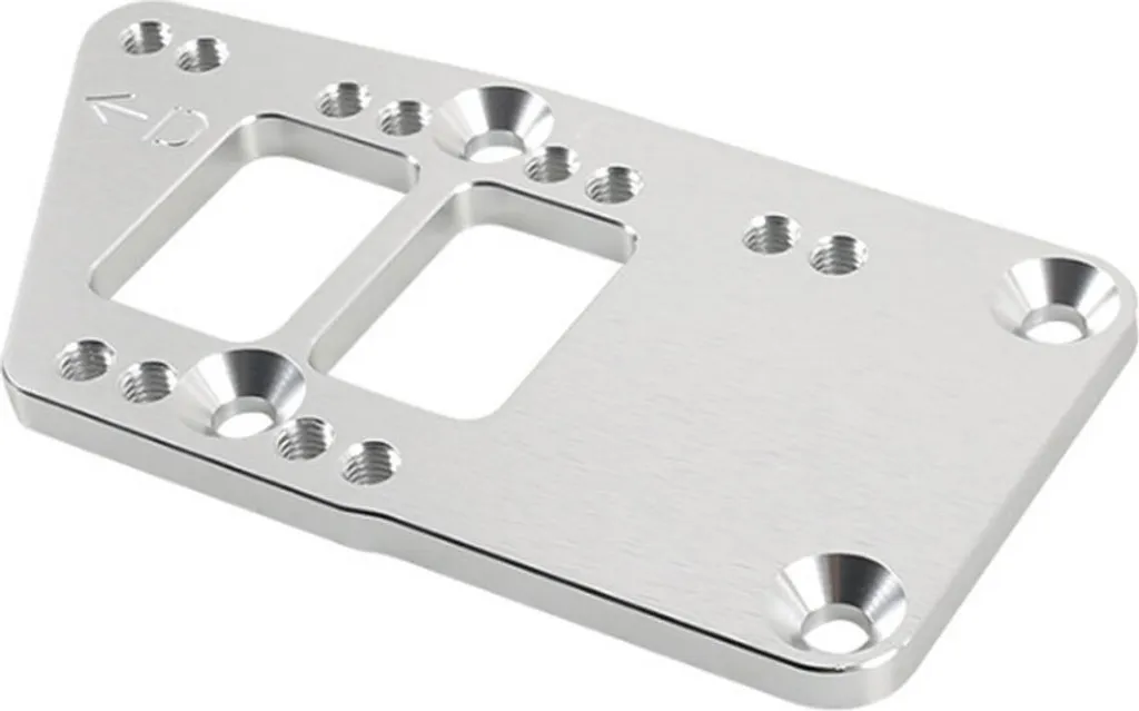 Kit Conversione Motore LS1 Argento Billet - Adattatori Piastre Chevy - 3