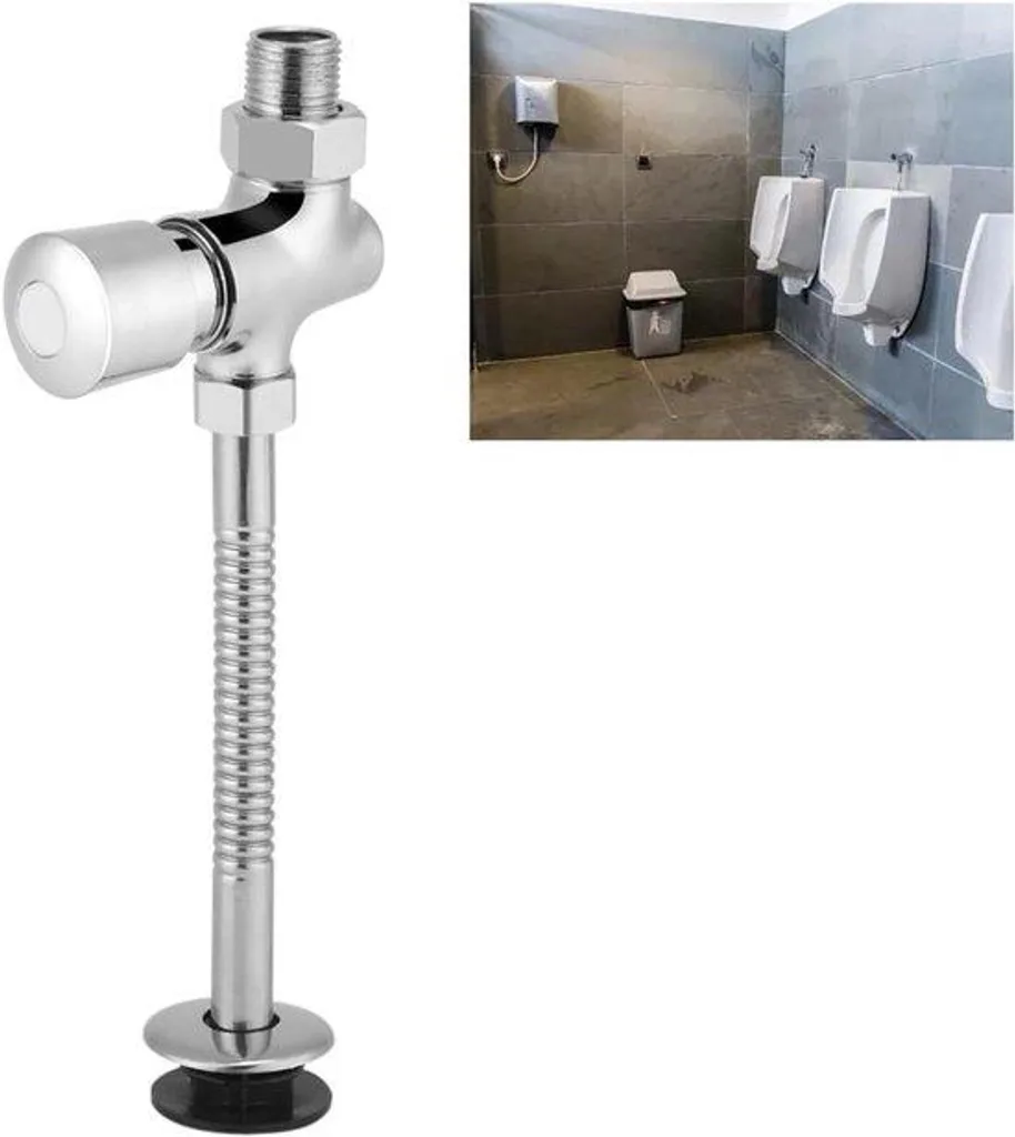 Vanne murale à arrêt automatique et temporisation - Acier Inox 304