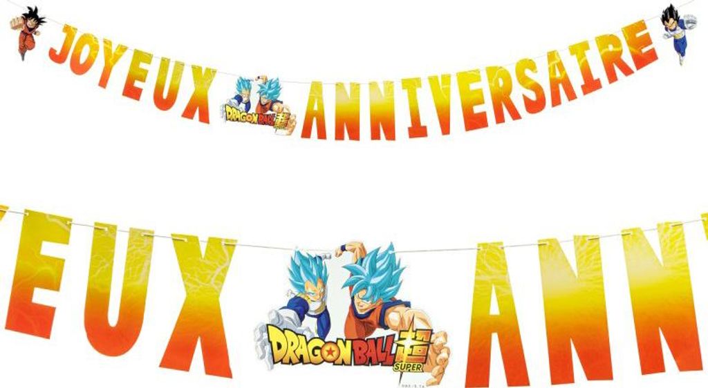 Papiergirland 250cm Dragon Ball Z -
