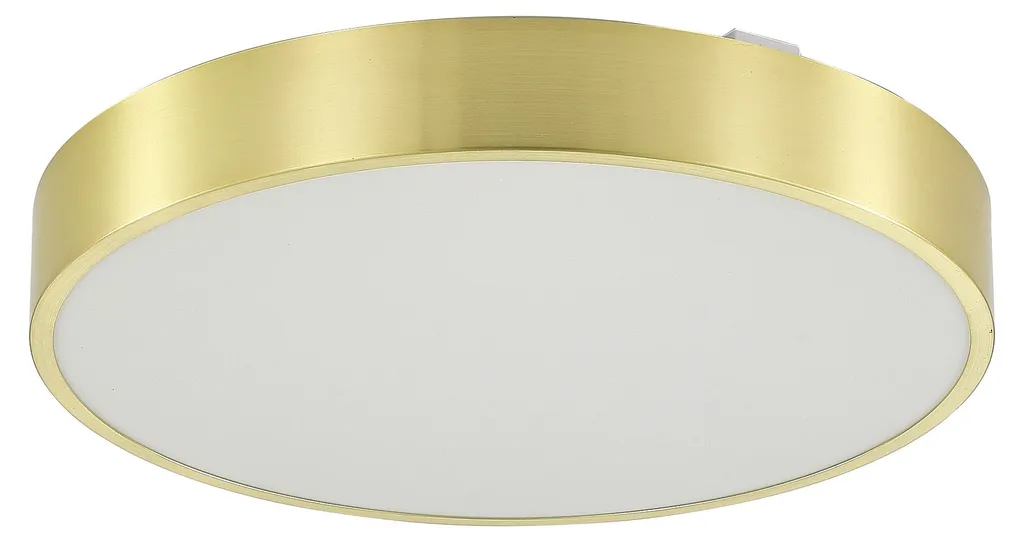 Plafonnier LED 36W NADI Doré 40cm - Éclairage Puissant et Finition Gold