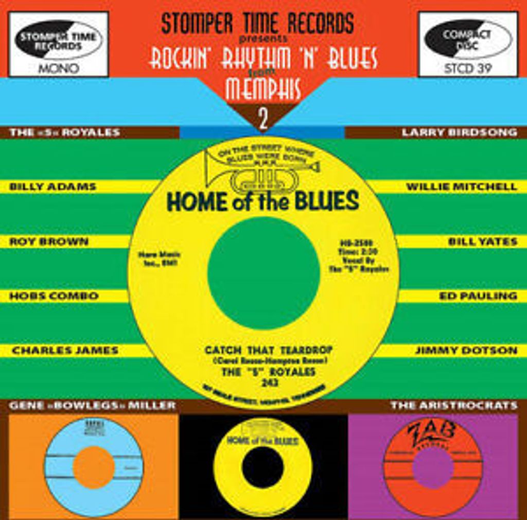 Various Artists : Rockin Rhythm 'N' Blues from Memphis - Volume 2 CD (2019)