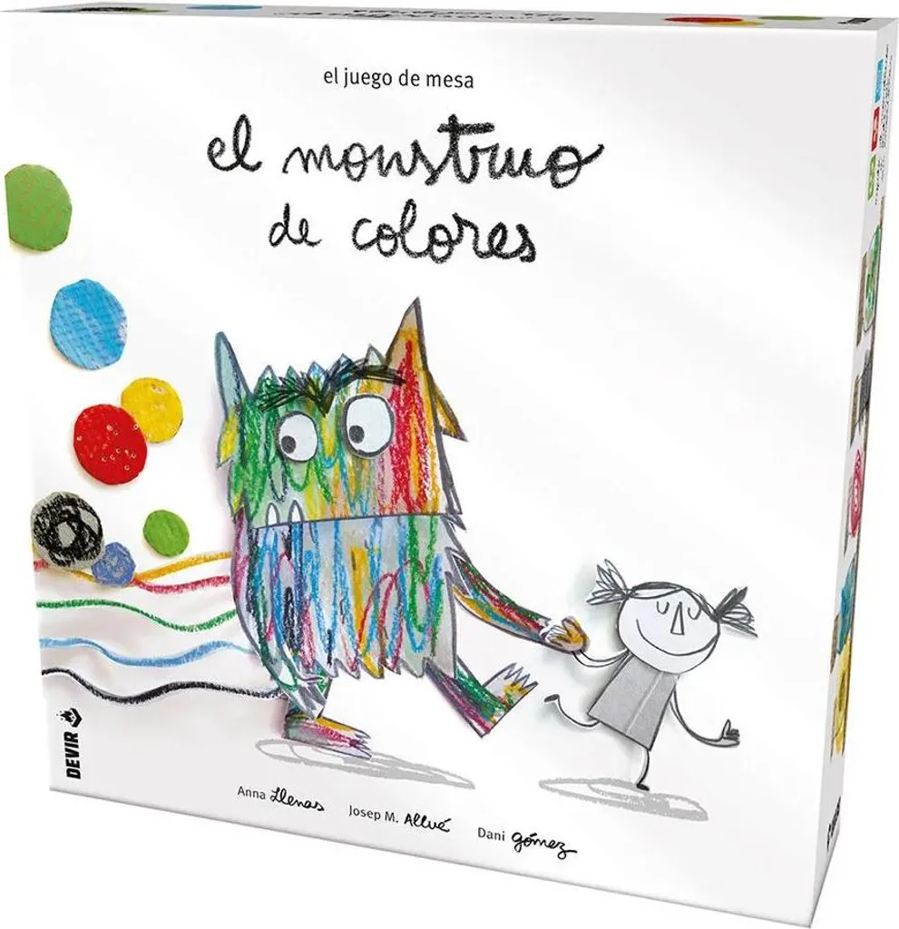 Gérer les émotions d'enfant avec le jeu El Monstruo de Colores Devir