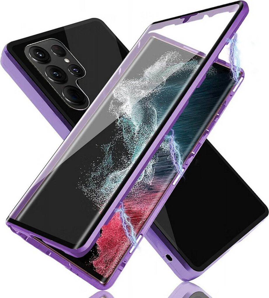 Per Samsung Galaxy S24 Ultra Mobile Phone Case 360 Magnetic Immagine del prodotto 