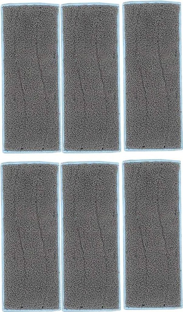 Set of 6 washable replacement mops for iRobot Braava Jet M6 Robot Mop Vacuum Cleaner