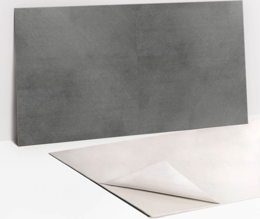 Dekorative PVC Wandpaneele - Küchenpaneele Rückwand hart Innenwand - 100 x 50 - Klassischer Stein