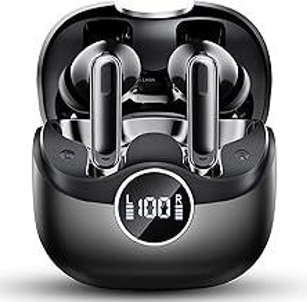 ANC In Ear Kopfhörer Bluetooth Noise Cancelling, 2026 Bluetooth 5.4 Kopfhörer mit -45 dB ANC, Adaptive Geräuschunterdrückung, Kopfhörer Kabell...