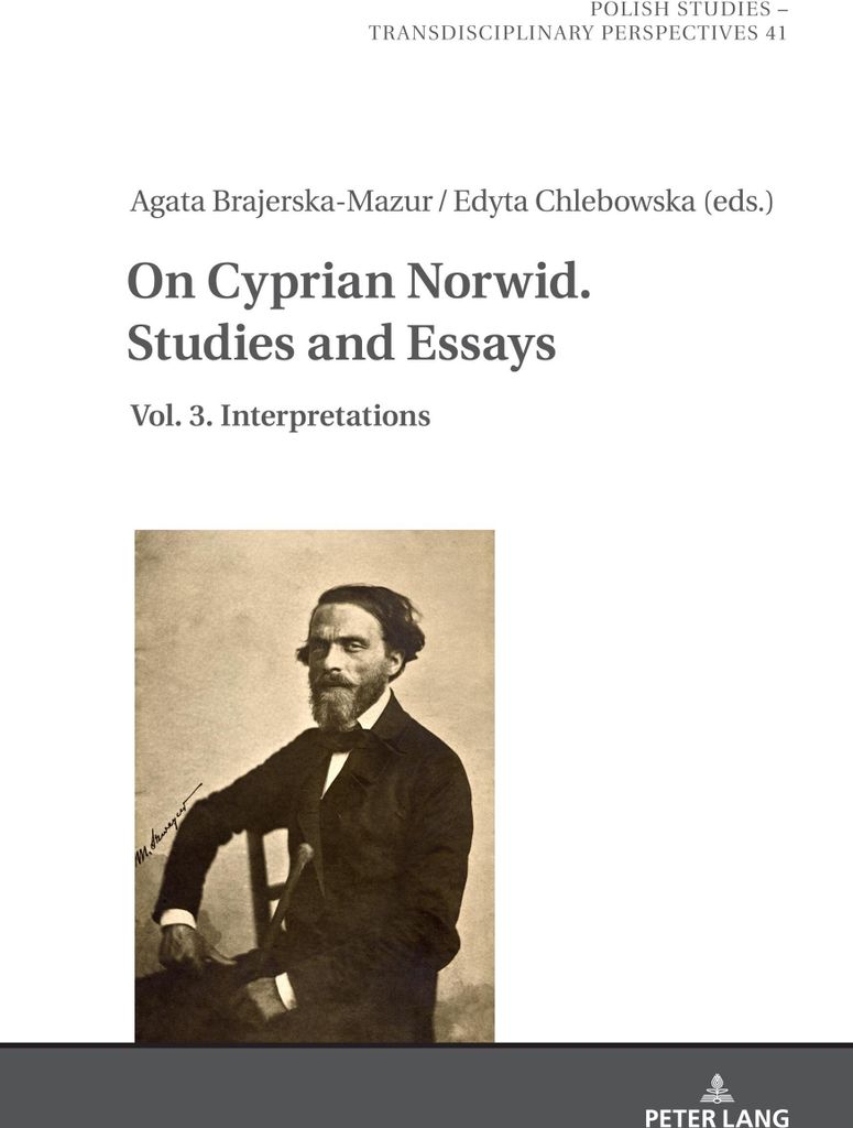 On Cyprian Norwid. Studies and Essays