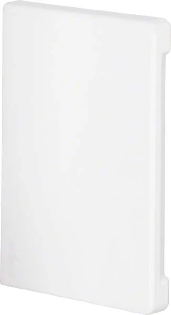 Embout Hager BR6510069016 blanc trafic résistant aux chocs et UV