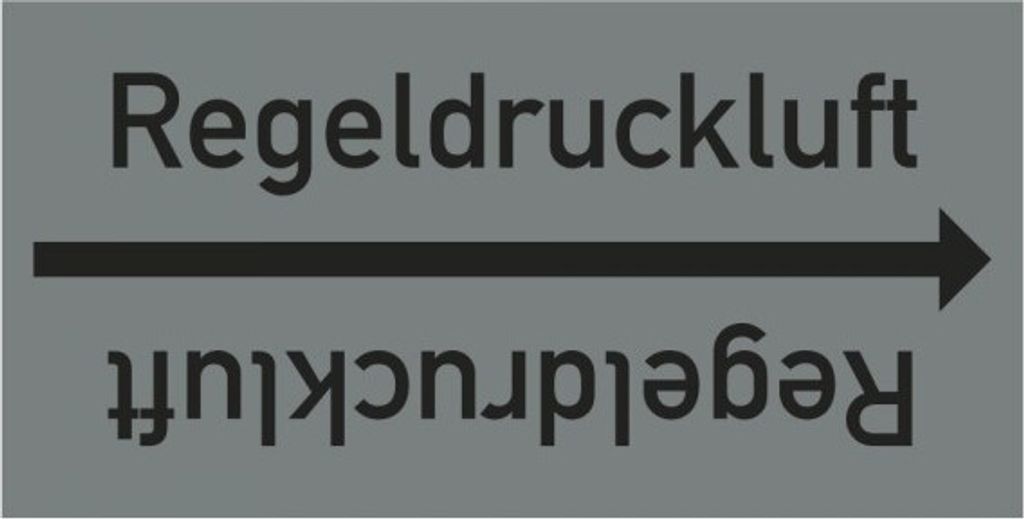 Dreifke Rohrleitungsband Regeldruckluft, DIN 2403, ab Ø 15mm, grau/schwarz, ...