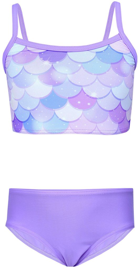 Aquarti Mädchen Bikini Set Bustier Bikinislip Zweiteiliger Produktbild 