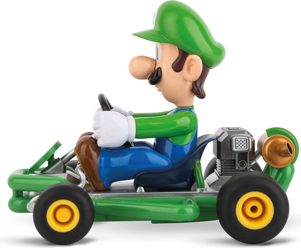 Carrera RC Super Mario Pipe Kart Luigi Lenkbares Auto Produktbild 6