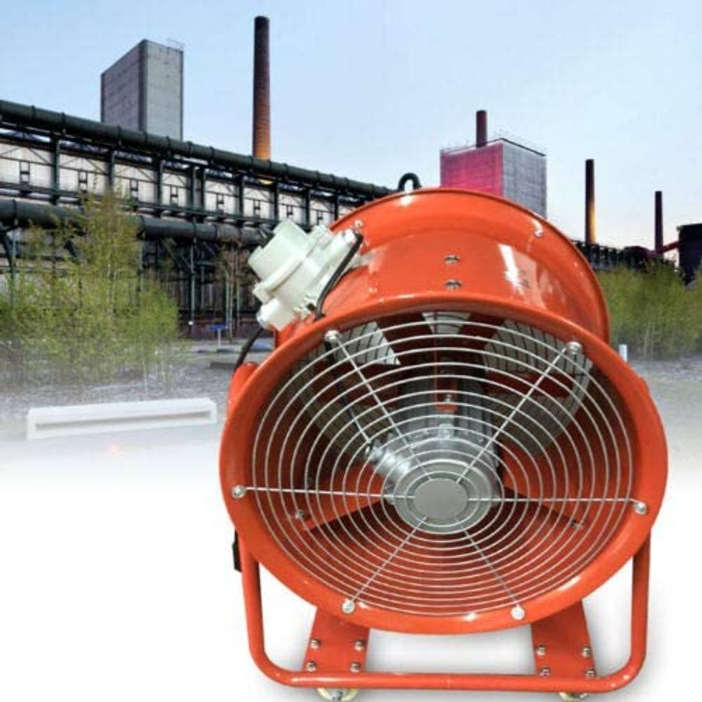 Gebläse Lüfter 18 Zoll 1100 W Industrie Extraktor Axialventilator Ventilator Luft Axial Metall Gebläse Ventilation Lüfter für Axialventilatore...