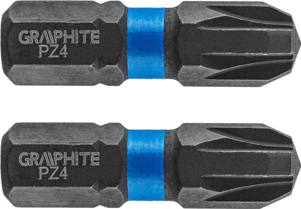 Graphiet 56H506, 1/4 inch, PZ 4, 25 mm, 12 gram, Blistr Productafbeelding 