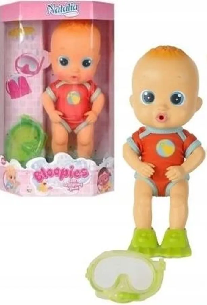 Poupée de Bain Natalia Bébé Aquatique - Jouet Aquatique pour la Piscine