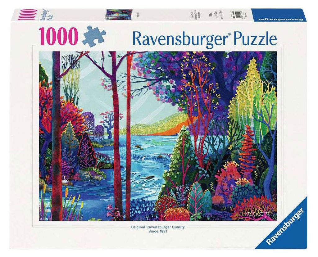 Ravensburger Puzzle Indigo Forest - 1000 Teile Puzzle Spaß