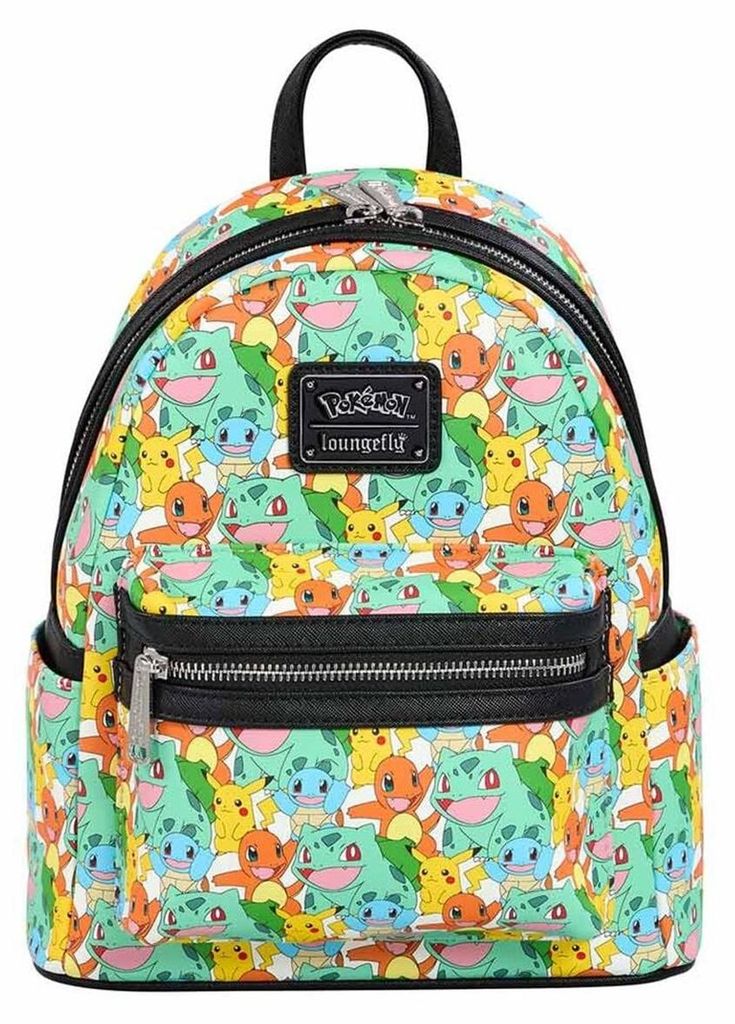 Pokemon by Loungefly Mini Backpack Pikachu and Starters Productafbeelding 