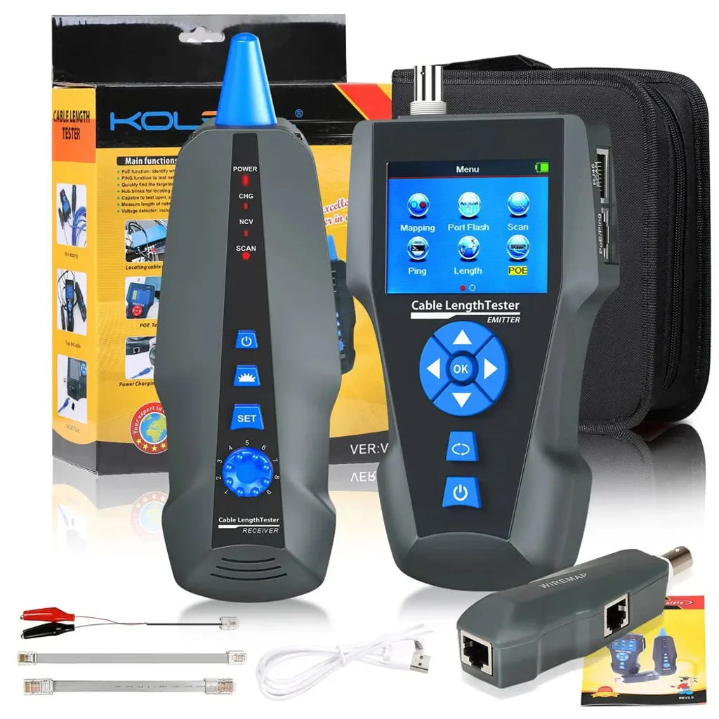 Testeur TDR NF-8601S haute précision mesure 2000m et diagnostic PING