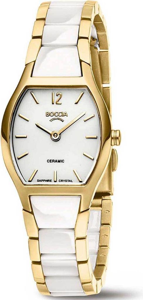 Boccia Damen Titan-Keramik Uhr 3361-03 Produktbild 3