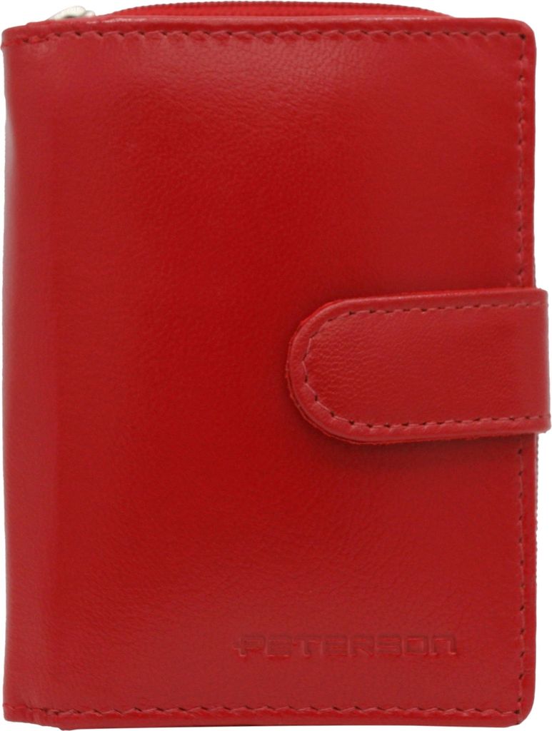 Peterson Leder Geldbörse PTN RD-46-GCL-3175 Rot