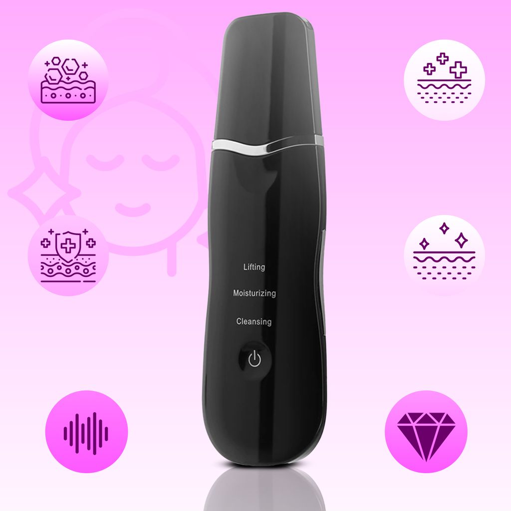 Ultraschallpeelinggerät Gesichtspeeling Skin Scrubber Produktbild 3