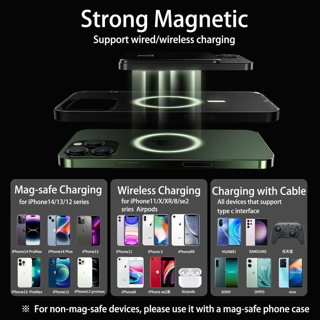 Wireless Power Bank, Magnetic Wireless PowerBank, 20W Produktbild 4