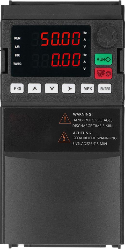 Frequenzumrichter-Vektormotorsteuerung, 220-V-Eingang, 3-phasiger Ausgang, 1,5 kW
