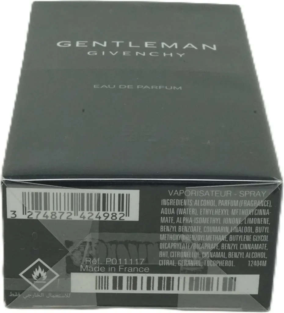 Eau de Parfum Givenchy Gentleman 60 ml - Fragrance Boisée Florale Homme
