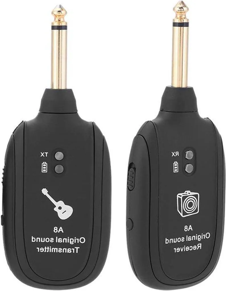 Système audio sans fil pour guitare scène et studio charge micro-USB