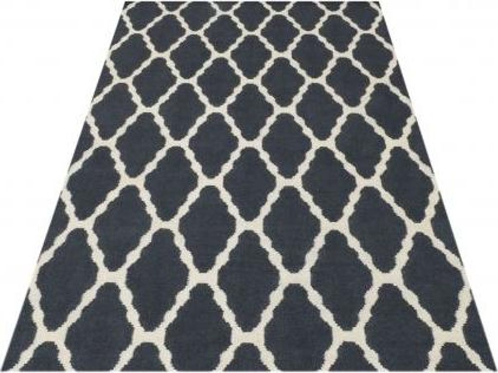 Kelim Venus dark grey (140x200 cm)