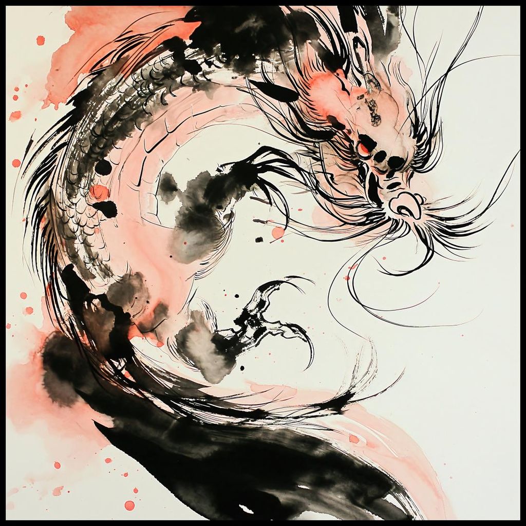 Plakat 90x90cm Drachenzorn