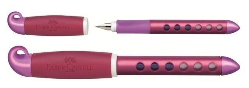 FABER-CASTELL Schul-Füllhalter Scribolino, brombeer Produktbild 12