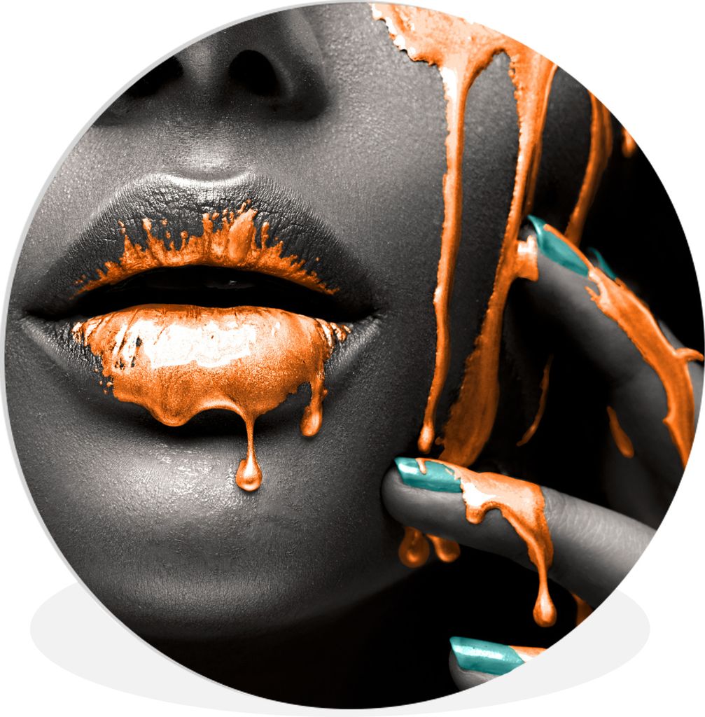 MuchoWow - Wand-Kreis - Wohnzimmer - Bild - Runde - Wanddeko - Dibond - Kunstdrucke