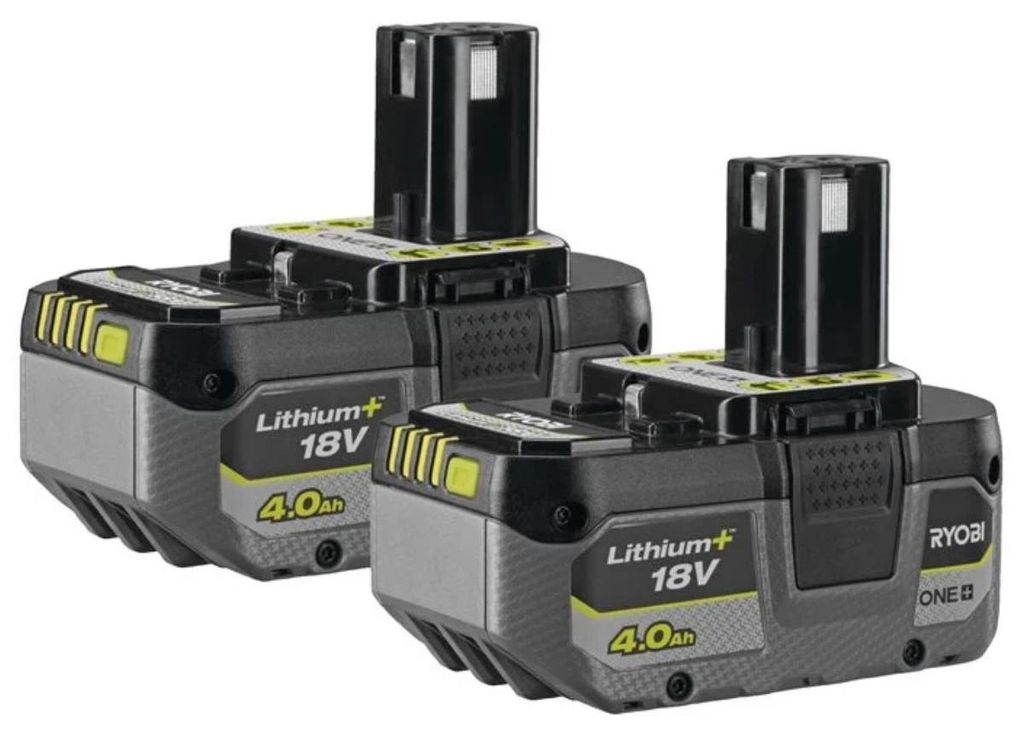 Ryobi ONE+ Akku 18V 4.0Ah Lithium+, 2 Stück RB1840X2 Produktbild 