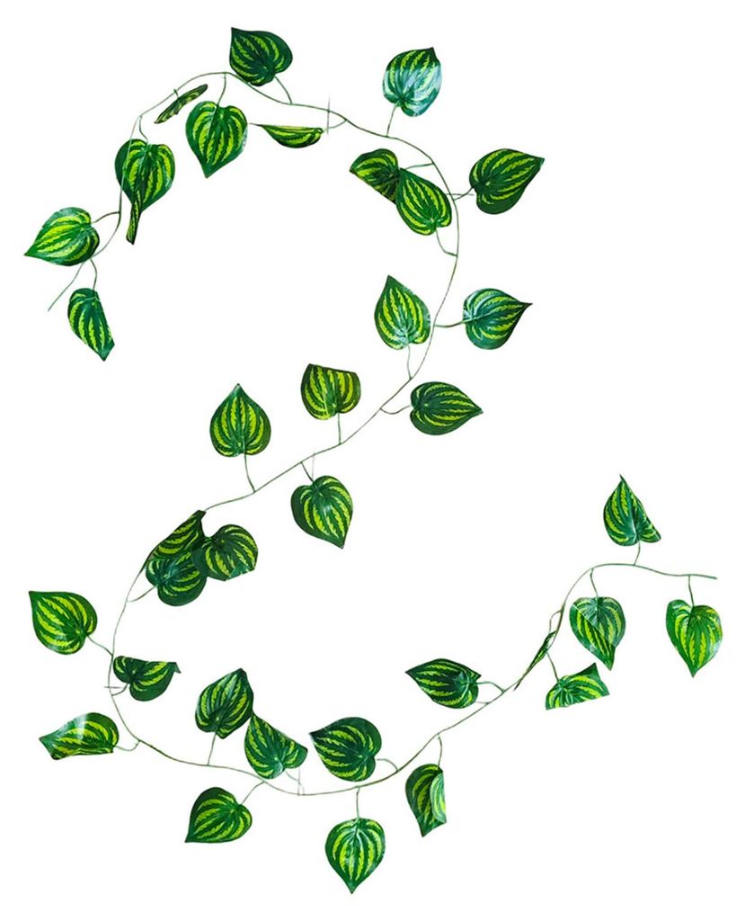 Künstliche Efeugirlande, 230 cm (90,5 Zoll), realistische künstliche Ranke mit Blättern, künstliche Hängepflanzen zur Dekoration von Schlafzim...