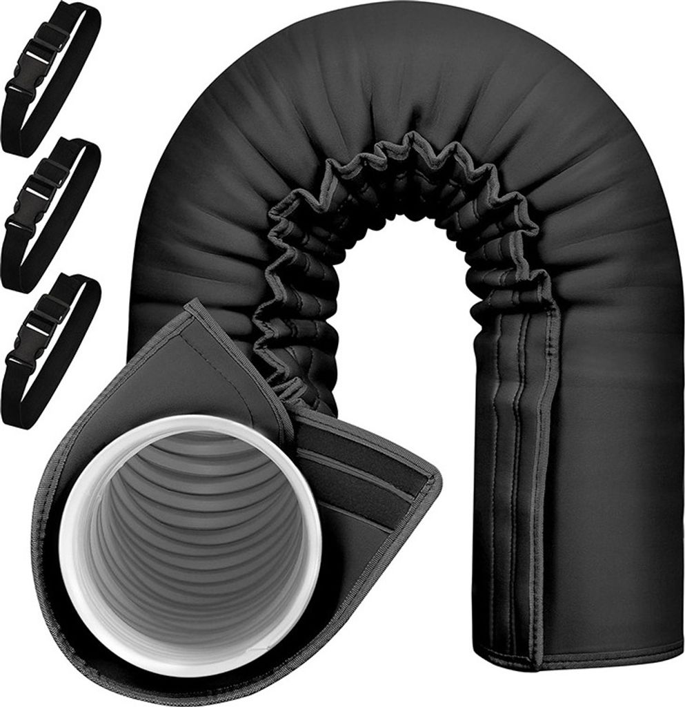 INF AC Schlauchisolierung Abdeckung - Schwarze Hülle mit Produktbild 