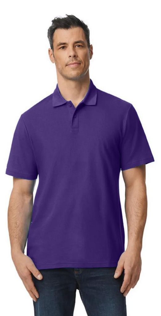Gildan - "Softstyle" Poloshirt für Herren FK2479 (3XL) (Violett)