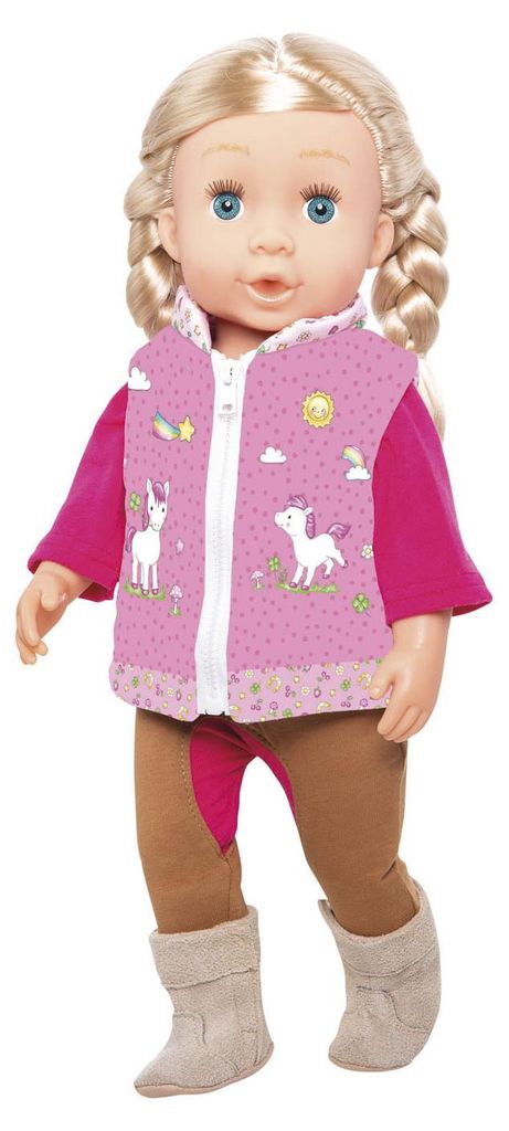 Puppen-Reiter-Outfit Lina, 3-teilig, Gr. 28-35 cm Produktbild 