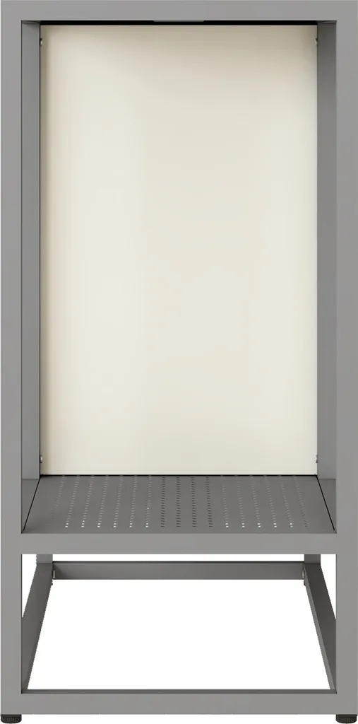 Buffet compact Burlöv : optimisez vos petits espaces avec style et acier - 9